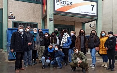 Los alumnos de 2º de “Escultura aplicada al espectáculo” visitan PROES -Producciones Escenográficas.
