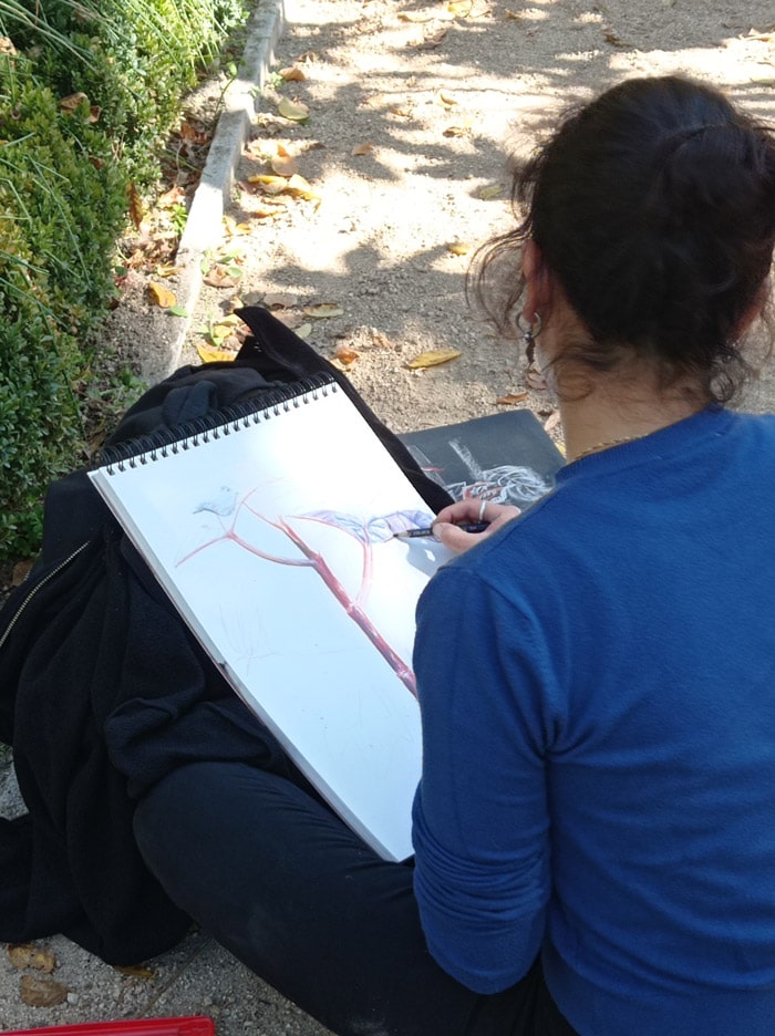Clase-de-Dibujo-Artístico-Escuela-de-Arte-La-Palma