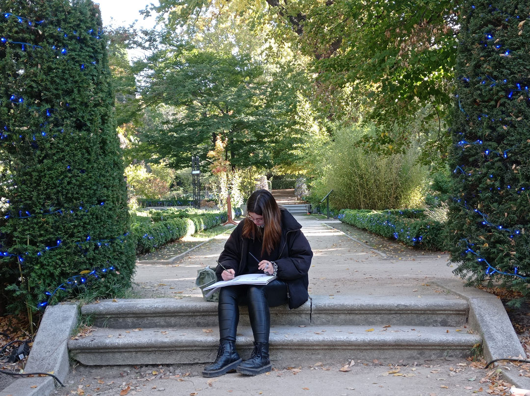 Dibujo-de-plantas-en-el-Jardín-Botánico