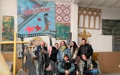 Visita de los alumnos de Espectáculo a SCNIK