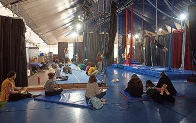DIBUJO DEL CUERPO HUMANO EN LA ESCUELA DE CIRCO DE CARAMPA