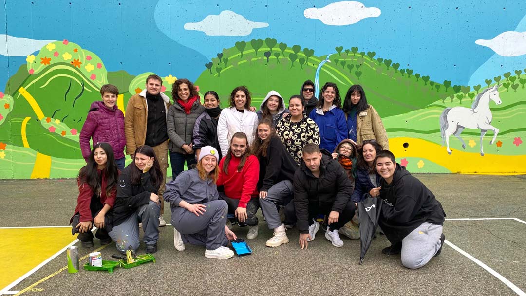Mural CEIP Parla