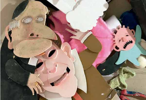 Exposición THE ROOT PUPPETS. Miguel Montoya